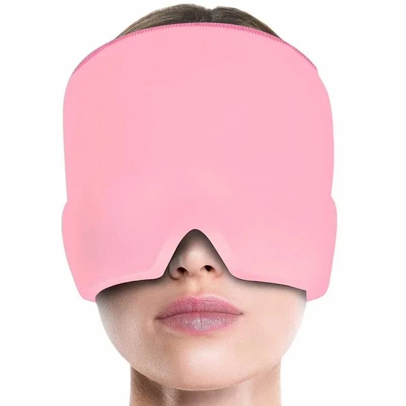 Migraine Relief Cap Hot & Cold Therapy Ice Cap for Headache Relief